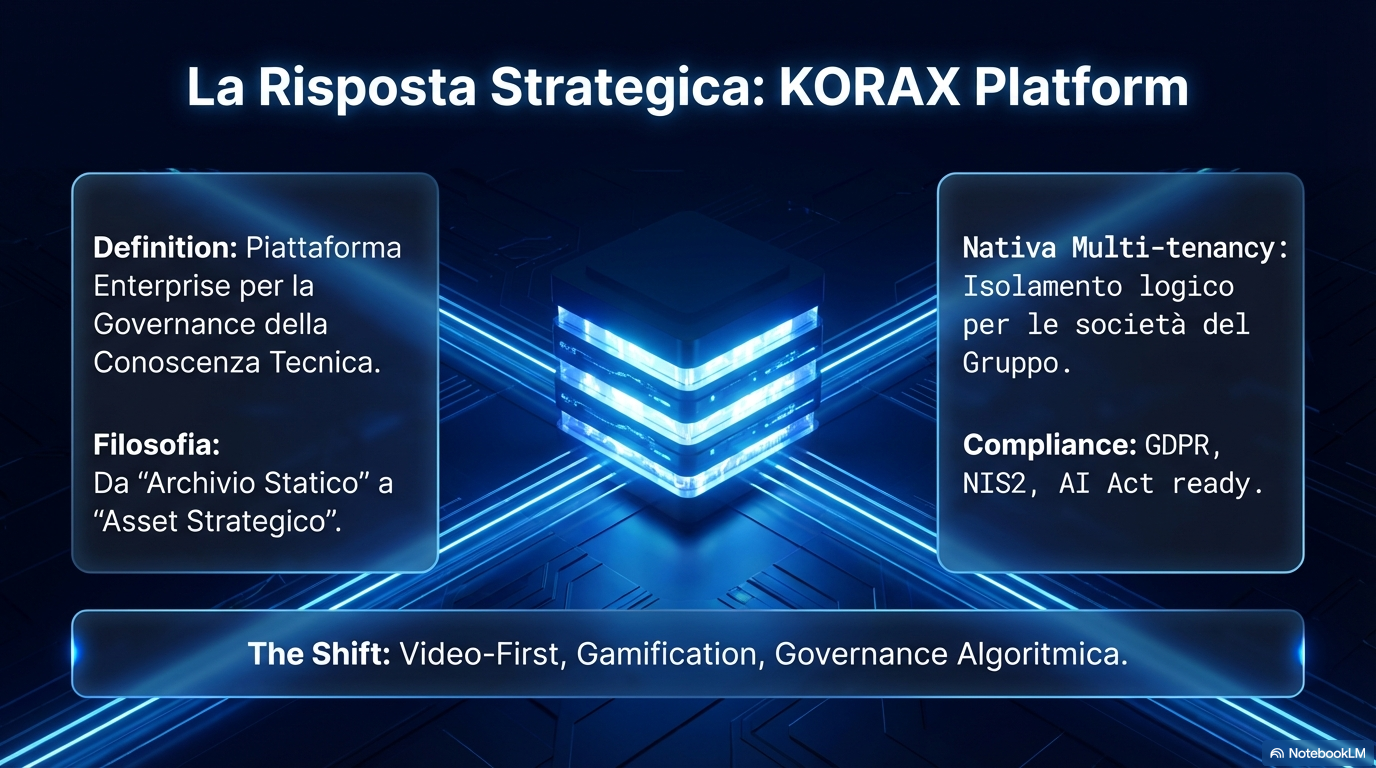 La Risposta Strategica: KORAX Platform
